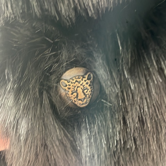 Spirithoods Black Panther Classic Long Faux Fur Coat - Picture 8 of 9